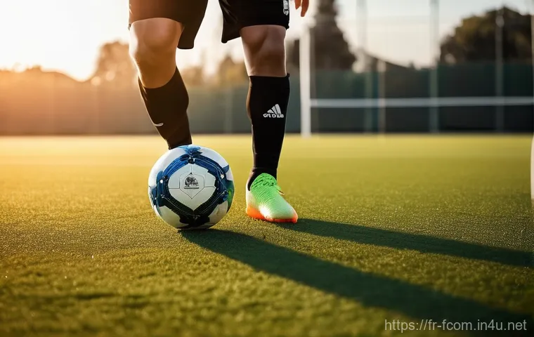 FC온라인 유튜브 공략 영상 - **Prompt 2: The Art of Defense and Intelligent Pressing**
    A dynamic, action-packed scene on a br...