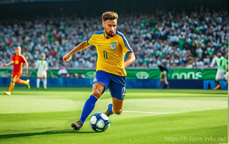 FC온라인 AI 상대 승률 증가 - **Prompt 1: Midfield Dominance and Strategic Interception**
A dynamic, action-packed wide shot o...